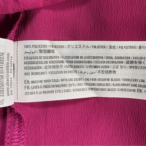 Hollister Loose Fit Sleeveless Tank Top Plum Womens Size XS - Picture 4 of 8